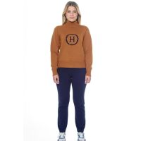 Suéter Harcour Plaza feminino Amarelo Dourado