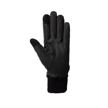 Luvas de couro PU forradas com lã polar Horze Luvas de couro PU forradas com lã polar Horze