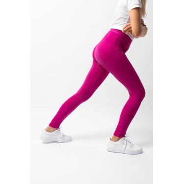 Legging de equitação com grip de silicone completo Madison infantil Horze Legging de equitação com grip de silicone completo Madison infantil Horze