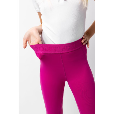 Legging de equitação com grip de silicone completo Madison infantil Horze Legging de equitação com grip de silicone completo Madison infantil Horze