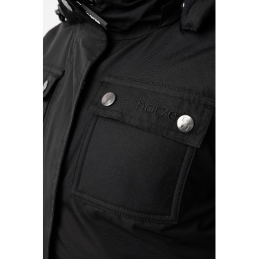 Casaco infantil WinterRider Horze Preto Casaco infantil WinterRider Horze Preto