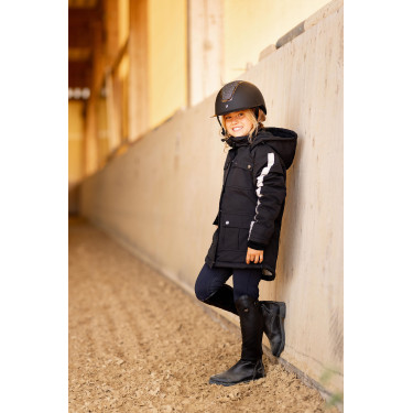 Casaco infantil WinterRider Horze Preto Casaco infantil WinterRider Horze Preto