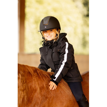 Casaco infantil WinterRider Horze Preto Casaco infantil WinterRider Horze Preto