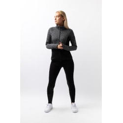 Casaco de fleece Neve Horze Caviar preto