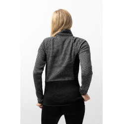 Casaco de fleece Neve Horze Caviar preto