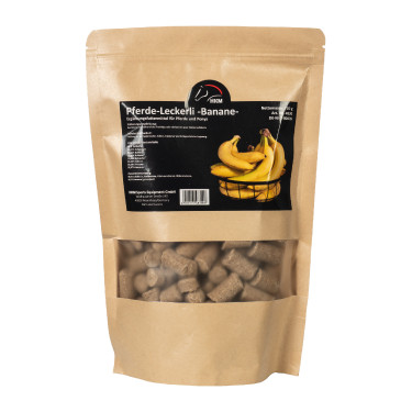 Doces para cavalos banana HKM