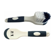 Escova para cascos bicolor T de T Marinho / branco Azul