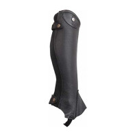 Mini chaps de couro Schubert T de T Preto