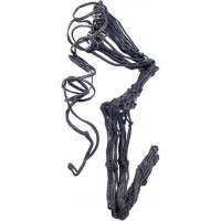 Rede de feno malha larga T de T Azul