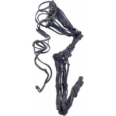 Rede de feno malha larga T de T Preto