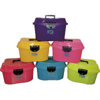 Caixa de escovagem Hippo-Tonic Violeta Caixa de escovagem Hippo-Tonic Violeta