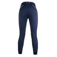 Calça softshell Elegance Style com reforços de silicone HKM Azul escuro