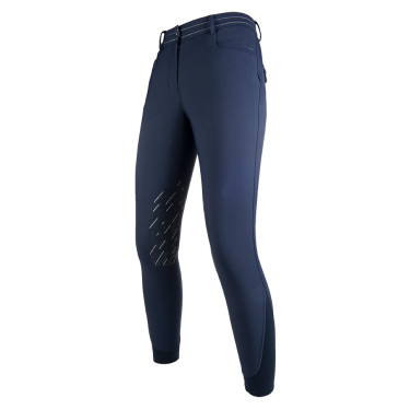Calça softshell Elegance Style com reforços de silicone HKM Calça softshell Elegance Style com reforços de silicone HKM