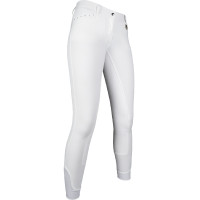 Calça Limoni PAM Horse fundo 3/4 Alos HKM Branco
