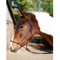 Cabresto etológico set Trust HKM Azul escuro Cabresto etológico set Trust HKM Azul escuro