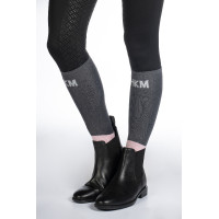Meias HKM Microcotton Colour em pack de 3 Azul / verde / laranja Meias HKM Microcotton Colour em pack de 3 Azul / verde / laranja