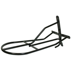 Suporte de sela metálico de parede preto HKM Suporte de sela metálico de parede preto HKM