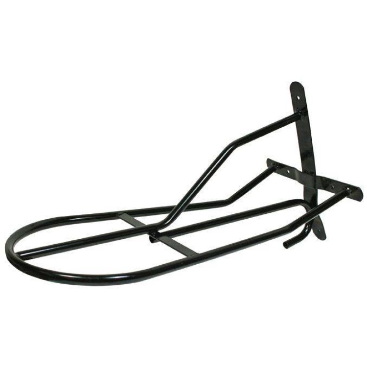 Suporte de sela metálico de parede preto HKM Suporte de sela metálico de parede preto HKM