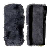 Capa de cabeçada HKM lã Castanho escuro