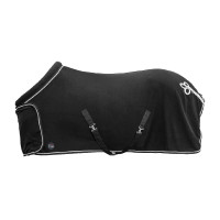 Capa secante HKM com brandenburguesa Preto / dourado