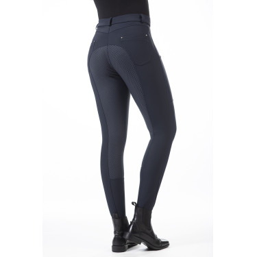 Calça Monaco com fundo de silicone integral HKM Preto