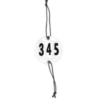 Números de cabeçada 3 dígitos ajustável HKM Branco