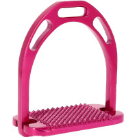 Etriers Feeling Large Pro Alumínio Fúcsia Rosa