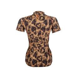 T-shirt Clolour Breeze de mangas curtas HKM Natural Castanho