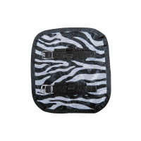 Extensão de peitoral para cobertura anti-moscas HKM Preto / branco Extensão de peitoral para cobertura anti-moscas HKM Preto / branco