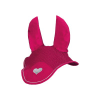 Touca anti-moscas Sweet Valentine HKM Rosa / prateado Touca anti-moscas Sweet Valentine HKM Rosa / prateado