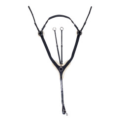 Peitoral Cambridge lã sintética HKM Preto