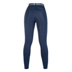 Legging Pull on com fundo integral em silicone HKM Azul escuro Legging Pull on com fundo integral em silicone HKM Azul escuro