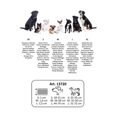 Arnês para cão StepIn Anam Cara nylon HKM Arnês para cão StepIn Anam Cara nylon HKM