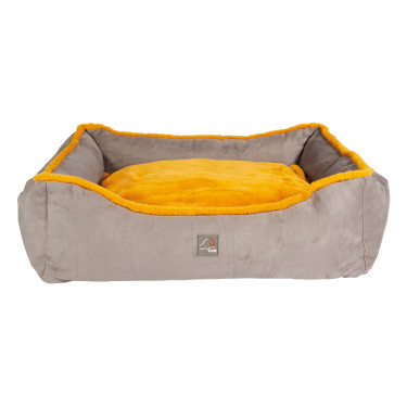 Cama para cão Anam Cara Comfort HKM Toupeira / dourado amarelo Cinzento Cama para cão Anam Cara Comfort HKM Toupeira / dourado amarelo Cinzento