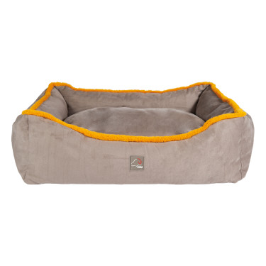 Cama para cão Anam Cara Comfort HKM Toupeira / dourado amarelo Cinzento Cama para cão Anam Cara Comfort HKM Toupeira / dourado amarelo Cinzento