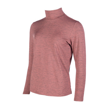 Camiseta de manga comprida com gola alta Ruby HKM Camiseta de manga comprida com gola alta Ruby HKM