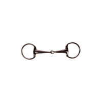 Freio oliva anatômico Rosegold 18 mm HKM Ouro rosa Freio oliva anatômico Rosegold 18 mm HKM Ouro rosa