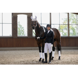 Legging HKM Lisa com grip de silicone completo Branco