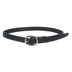 Tiras de esporas em couro HKM Soft por par Preto Tiras de esporas em couro HKM Soft por par Preto