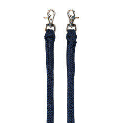 Cabezada etológica com rédeas/guias HKM Azul escuro