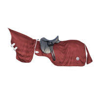 Capa anti-moscas com colar removível HKM Azul água