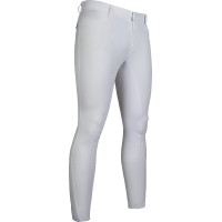Calça masculina esportiva com fundo integral Alos HKM Branco