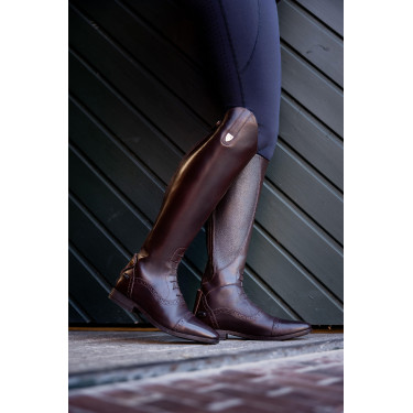 Botas de cavaleiro Winslow Horze Castanho escuro Botas de cavaleiro Winslow Horze Castanho escuro