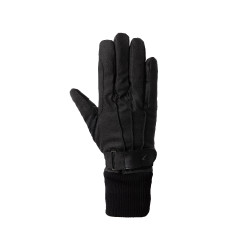 Luvas de couro PU forradas com lã polar Horze Luvas de couro PU forradas com lã polar Horze
