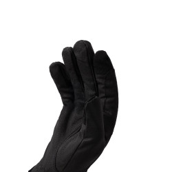 Luvas de couro PU forradas com lã polar Horze Luvas de couro PU forradas com lã polar Horze