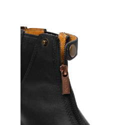 Botas de couro Rose com fecho éclair frontal Horze Botas de couro Rose com fecho éclair frontal Horze
