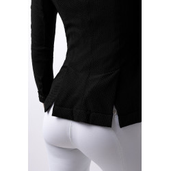 Casaco de competição com mesh Gabrielle feminino B Vertigo Preto