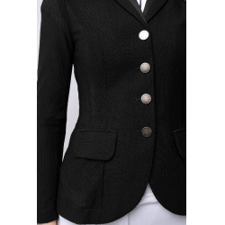 Casaco de competição com mesh Gabrielle feminino B Vertigo Preto