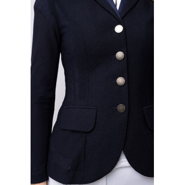 Casaco de competição com mesh Gabrielle feminino B Vertigo Azul-marinho escuro Casaco de competição com mesh Gabrielle feminino B Vertigo Azul-marinho escuro