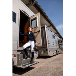 Casaco de competição com mesh Gabrielle feminino B Vertigo Azul-marinho escuro Casaco de competição com mesh Gabrielle feminino B Vertigo Azul-marinho escuro